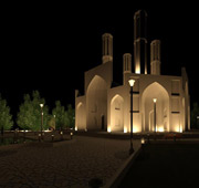 طراحی المان برای شهر تاریخی اردکان یزد