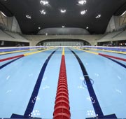  مرکز ورزش های آبی لندن 2012 از زاها حدید 