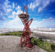  انیش کاپور و طرح برج یادمان المپیک 2012 