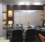 دكور داخلي دفتر طراحي صندوق عمران موقوفات فارس