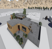 طراحی خانه مسکونی در روستای بردج- تیپولوژی 1